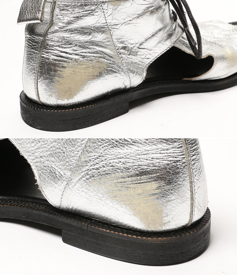 Y's サンダル SOFT LEATHER DRAPE SANDALS 25SS YP-E05-713 レディース SIZE 5 ワイズ