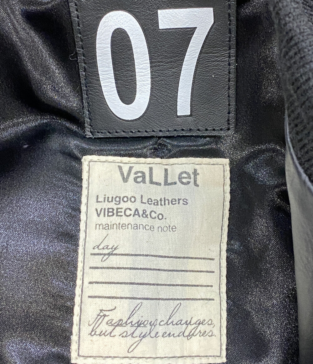 VaLLet ヴァレット レザースタジャン VALLET07VG メンズ SIZE L