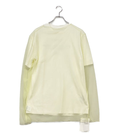 Jil sander レイヤードデザインロゴカットソー メンズ SIZE S ジルサンダー