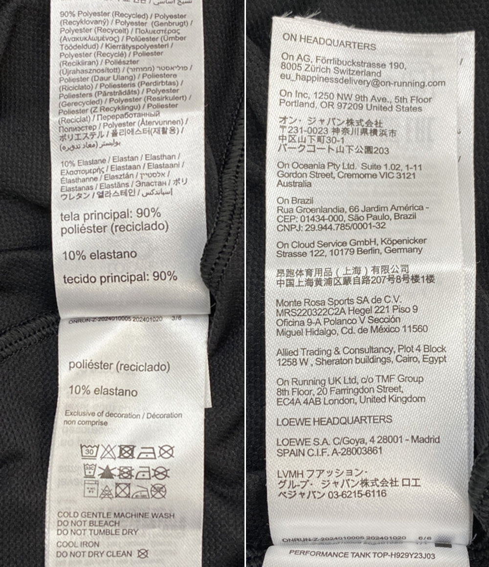 LOEWE × ON オン ロゴタンクトップ メンズ SIZE L ロエベ