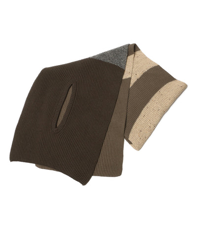 美品 ISSEY MIYAKE MEN アーカイブ シルク混ウールストール MH32907 メンズ SIZE F イッセイミヤケ メン