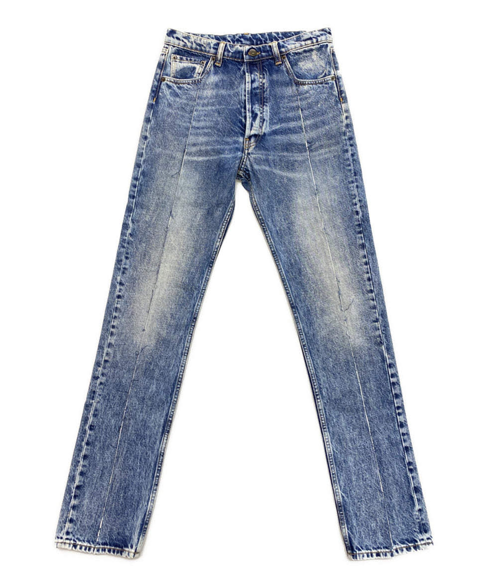MM6 Maison Margiela ドローストリング ワイドデニムパンツ