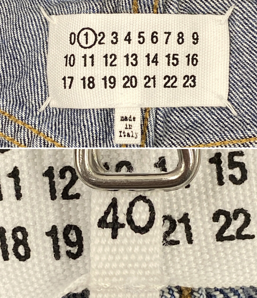 Maison Margiela 1 再構築スリムデニムパンツ 23SS レディース SIZE 40 メゾンマルジェラ