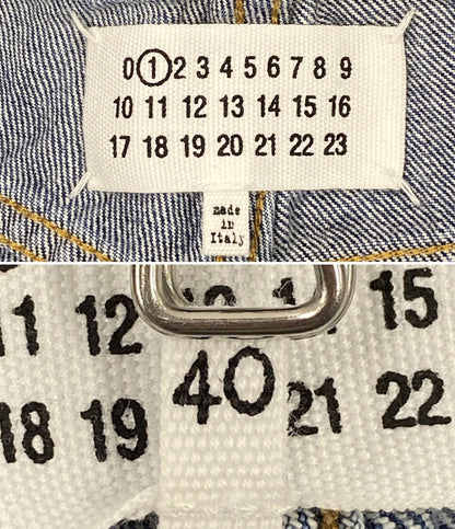 Maison Margiela 1 再構築スリムデニムパンツ 23SS レディース SIZE 40 メゾンマルジェラ