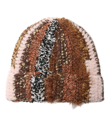 美品 Supreme ニット帽 tinsel stripe beanie レディース シュプリーム