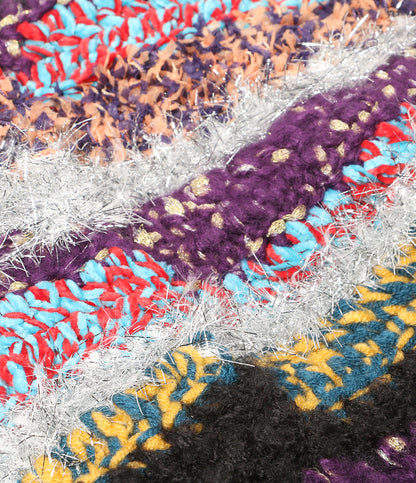 Supreme ニット tinsel stripe beanie multi レディース シュプリーム