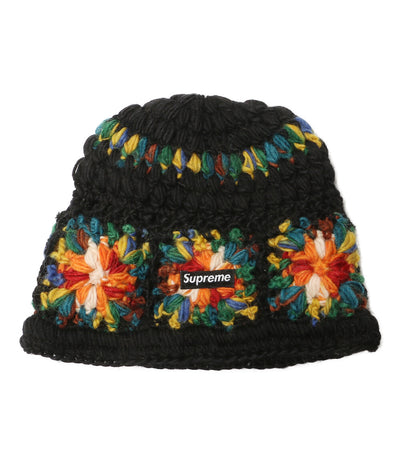 美品 Supreme ニット帽 crochet beanie レディース シュプリーム
