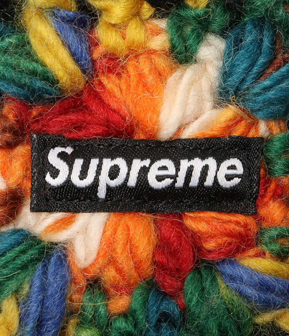 美品 Supreme ニット帽 crochet beanie レディース シュプリーム