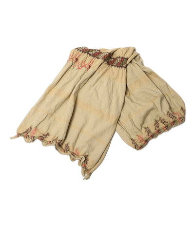 KAPITAL 縮絨マフラー レディース キャピタル