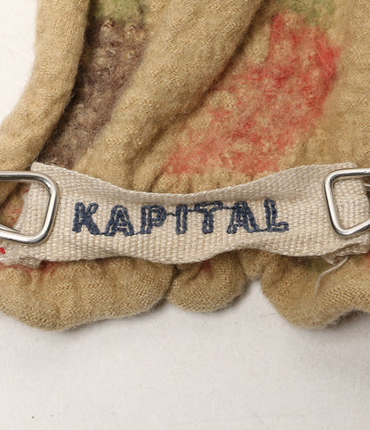 KAPITAL 縮絨マフラー レディース キャピタル