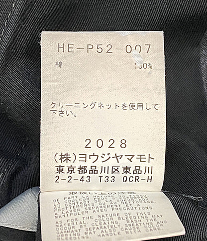 YOHJI YAMAMOTO POUR HOMME パンツ MILITARY UNEVEN DYE PRINT PLEATS PANTS 22AW メンズ SIZE 2 ヨウジヤマモトプールオム