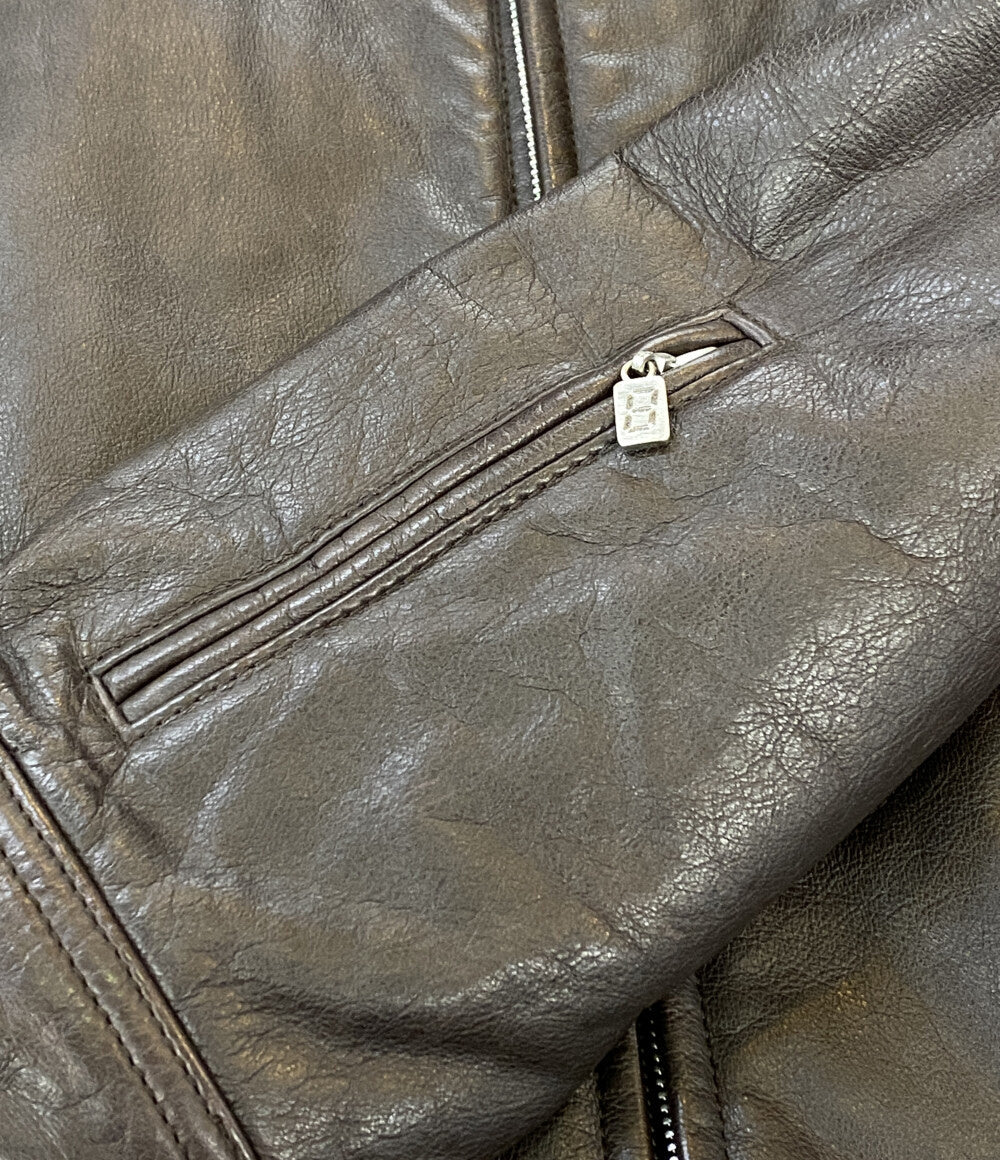 SOPHNET. 内柄ジップレザージャケット SOPH-23027 メンズ SIZE L ソフネット