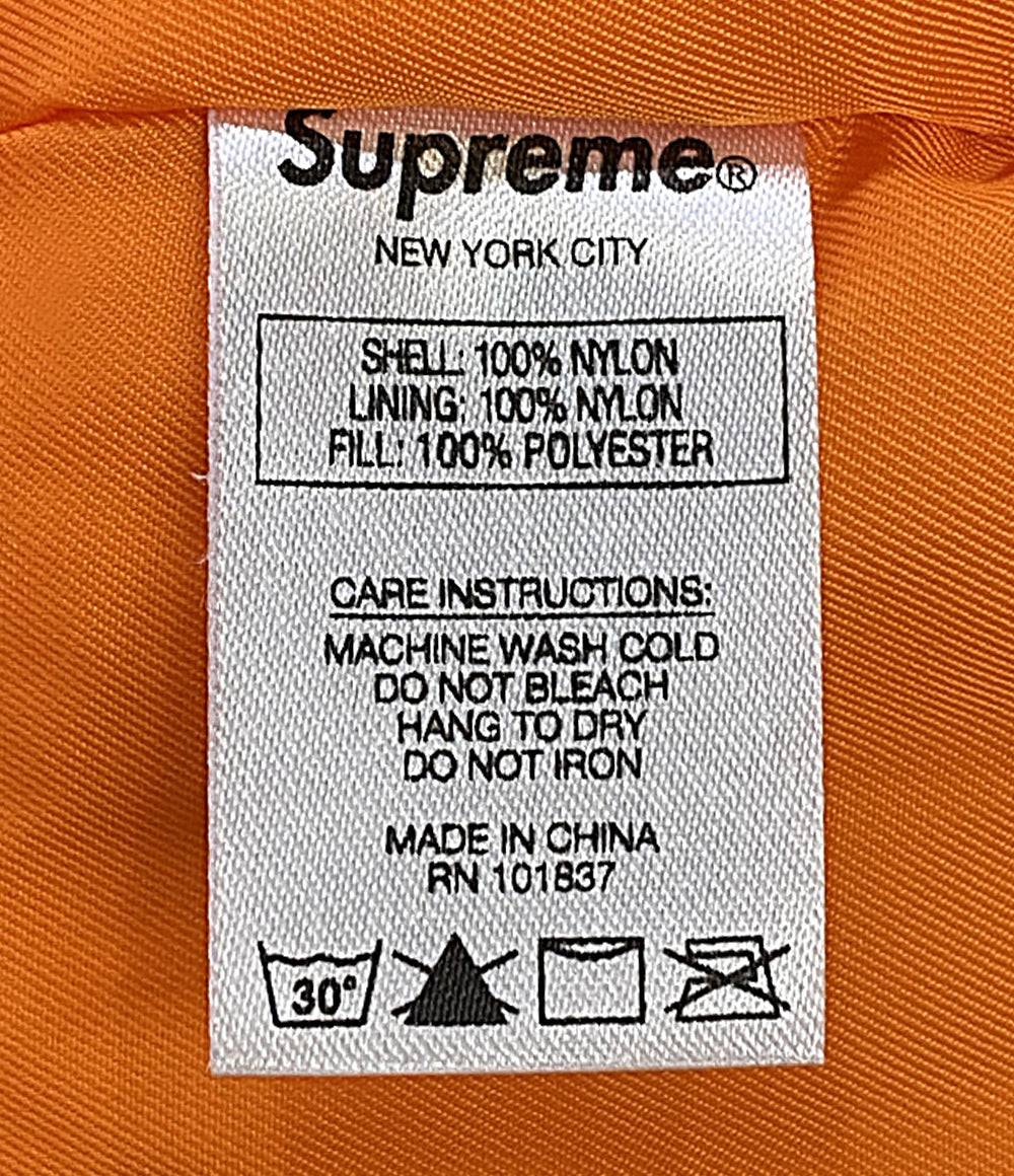 Supreme ダウンジャケット Logo Tape N-3B 18AW メンズ SIZE M シュプリーム