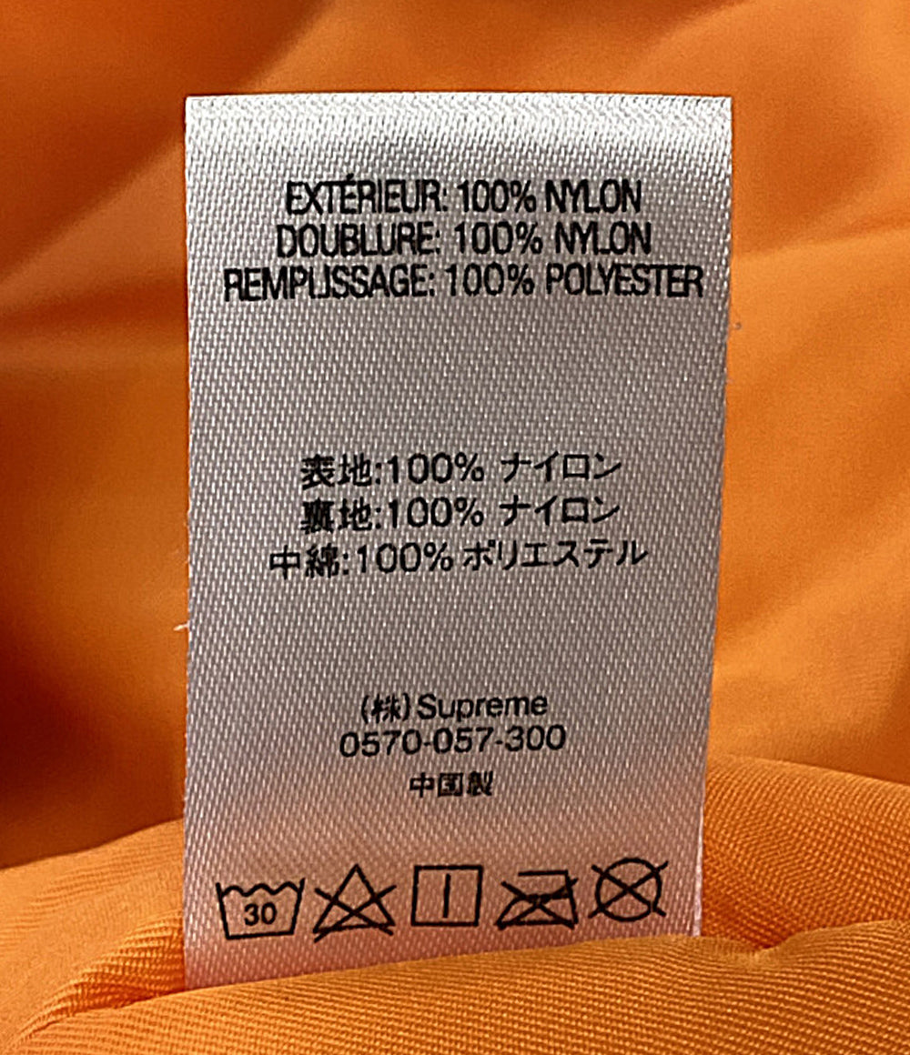 Supreme ダウンジャケット Logo Tape N-3B 18AW メンズ SIZE M シュプリーム