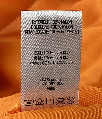 Supreme ダウンジャケット Logo Tape N-3B 18AW メンズ SIZE M シュプリーム