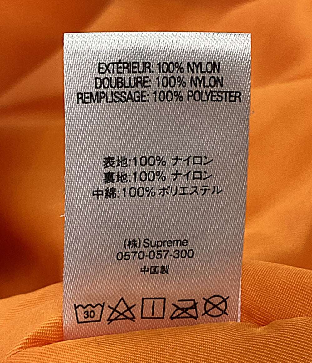 Supreme ダウンジャケット Logo Tape N-3B 18AW メンズ SIZE M シュプリーム