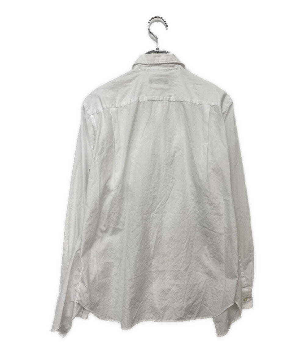 COMME des GARCONS HOMME PLUS 長袖シャツ Buckle layered Shirts 21SS PG-B019 メンズ SIZE S コムデギャルソンオムプリュス