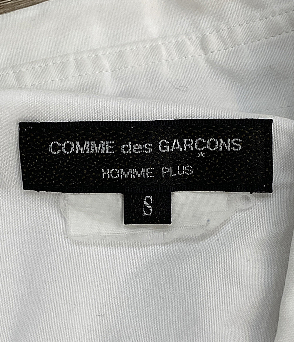 COMME des GARCONS HOMME PLUS 長袖シャツ Buckle layered Shirts 21SS PG-B019 メンズ SIZE S コムデギャルソンオムプリュス