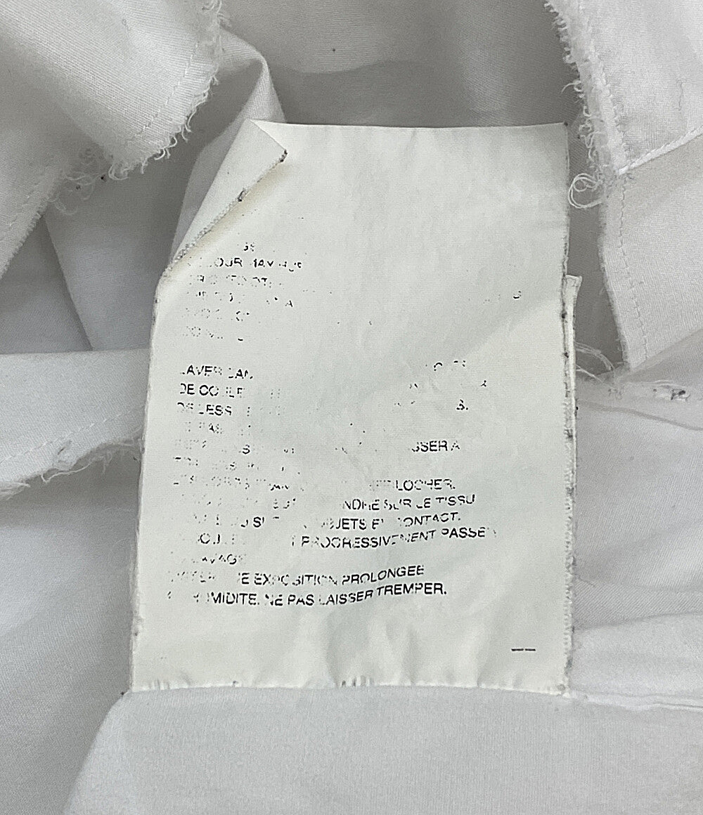 COMME des GARCONS HOMME PLUS 長袖シャツ Buckle layered Shirts 21SS PG-B019 メンズ SIZE S コムデギャルソンオムプリュス