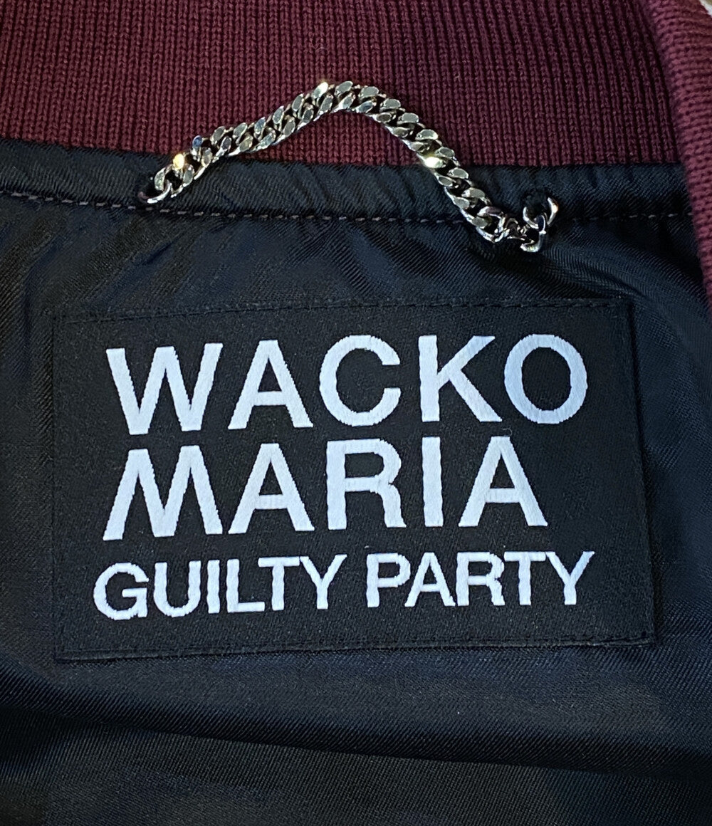 WACKO MARIA スタジャン Nylon Varsity Jacket 23ss メンズ SIZE M ワコマリア