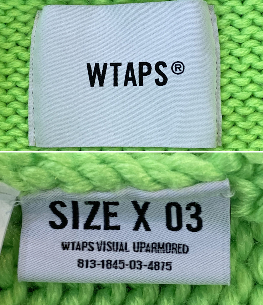 WTAPS ニット CREW NECK 01 23AW メンズ SIZE 3 ダブルタップス