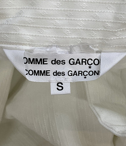 COMME des GARCONS COMME des GARCONS 刺繍デザインロングワンピース 半袖 22SS RI-O015 レディース SIZE S コムデギャルソン コムデギャルソン