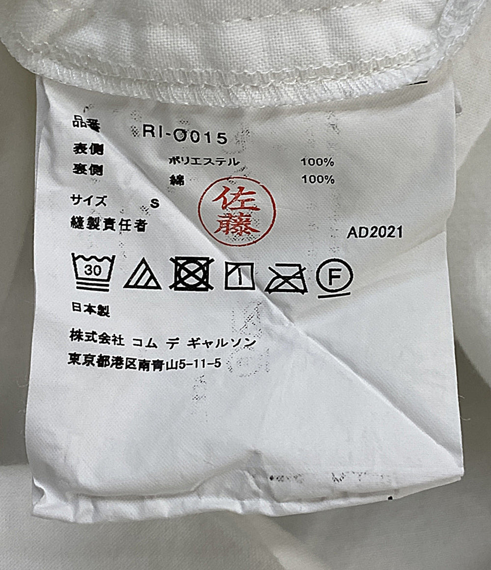COMME des GARCONS COMME des GARCONS 刺繍デザインロングワンピース 半袖 22SS RI-O015 レディース SIZE S コムデギャルソン コムデギャルソン