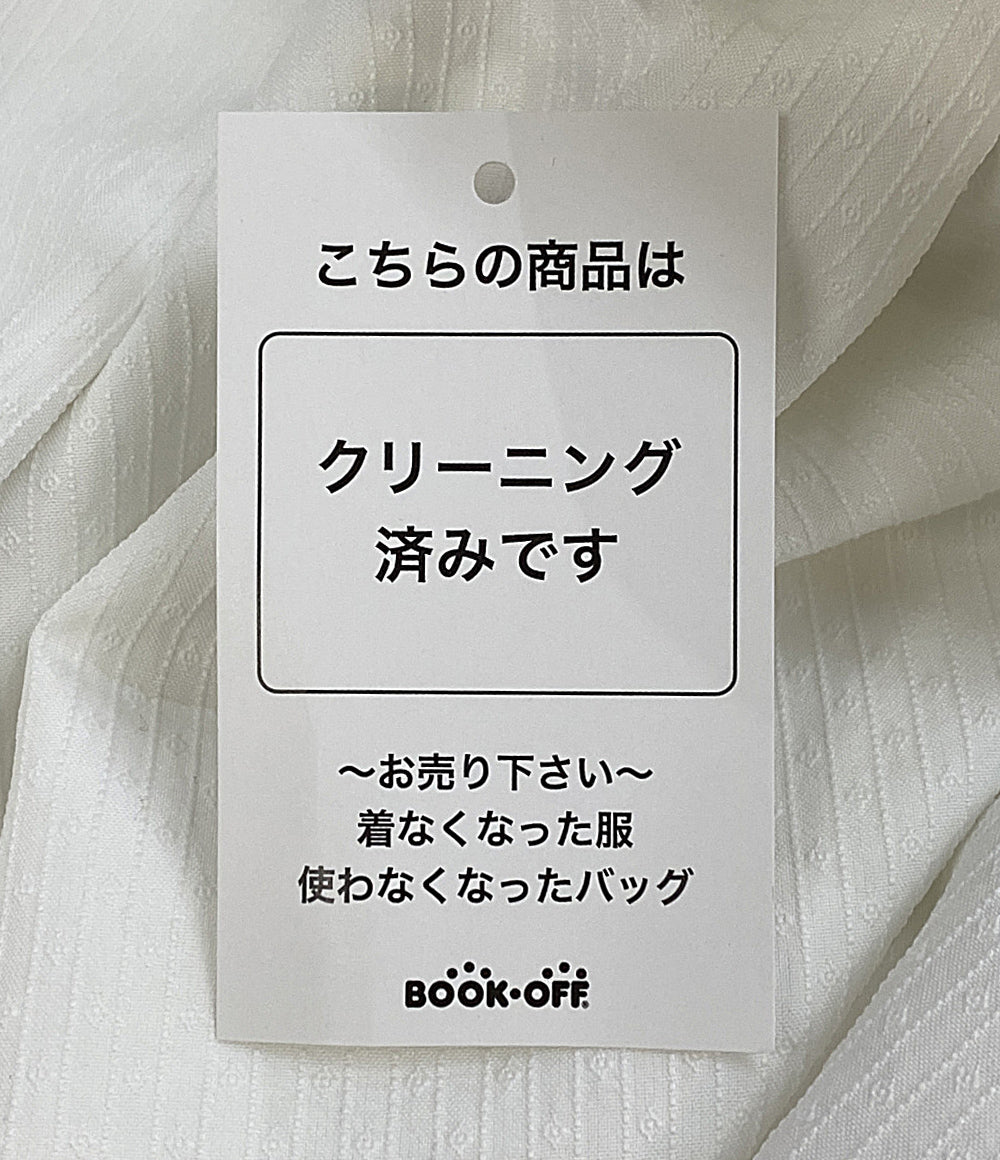 COMME des GARCONS COMME des GARCONS 刺繍デザインロングワンピース 半袖 22SS RI-O015 レディース SIZE S コムデギャルソン コムデギャルソン