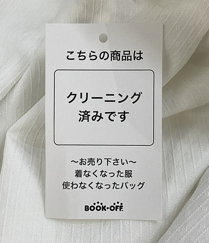 COMME des GARCONS COMME des GARCONS 刺繍デザインロングワンピース 半袖 22SS RI-O015 レディース SIZE S コムデギャルソン コムデギャルソン