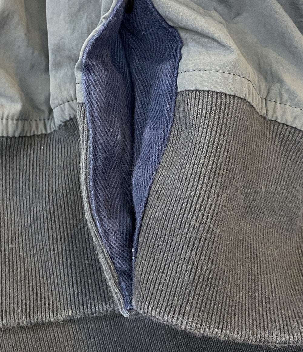 sacai スウェット ファスナーデザインナイロンプルオーバー 23ss メンズ サカイ