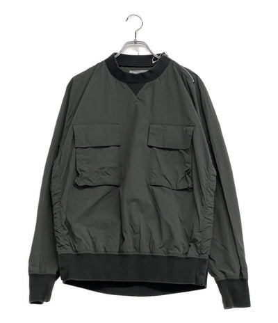 sacai スウェット ファスナーデザインナイロンプルオーバー 23ss メンズ サカイ