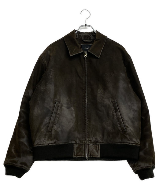 KITH フェイクレザージャケット メンズ SIZE M キス