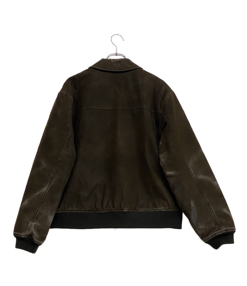 KITH フェイクレザージャケット メンズ SIZE M キス