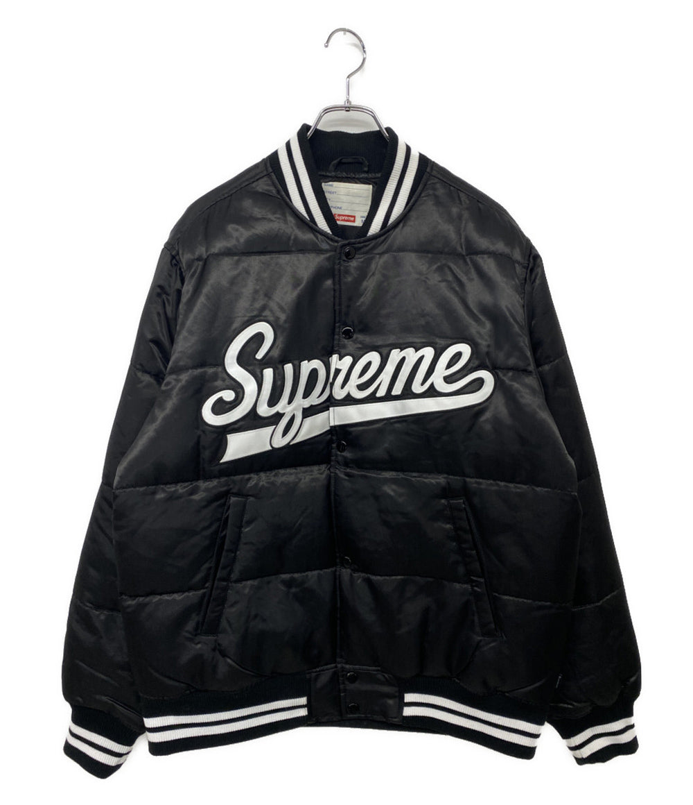 Supreme ブルゾン SCRIPT VARSITY PUFFY 16AW メンズ SIZE M シュプリーム