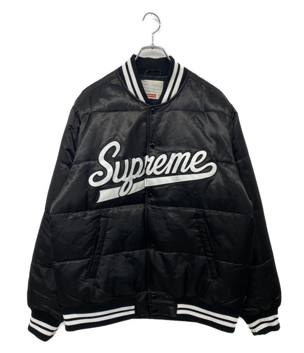 Supreme ブルゾン SCRIPT VARSITY PUFFY 16AW メンズ SIZE M シュプリーム