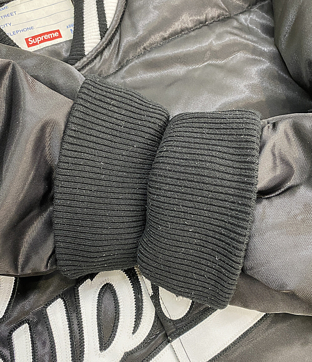 Supreme ブルゾン SCRIPT VARSITY PUFFY 16AW メンズ SIZE M シュプリーム