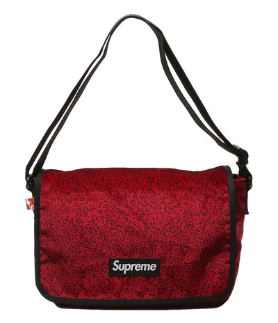 美品 Supreme ショルダーバッグ VELVET SMALL MESSENGER BAG メンズ シュプリーム