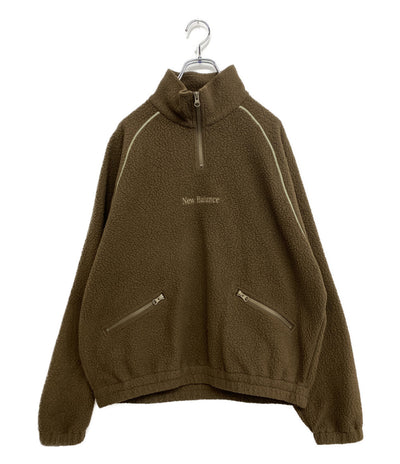 AURALEE×NEW BALANCE ニューバランス ハーフジップフリースジャケット メンズ SIZE L オーラリー