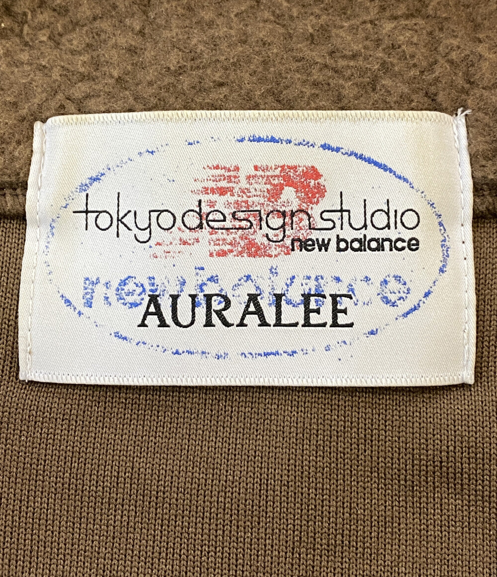 AURALEE×NEW BALANCE ニューバランス ハーフジップフリースジャケット メンズ SIZE L オーラリー