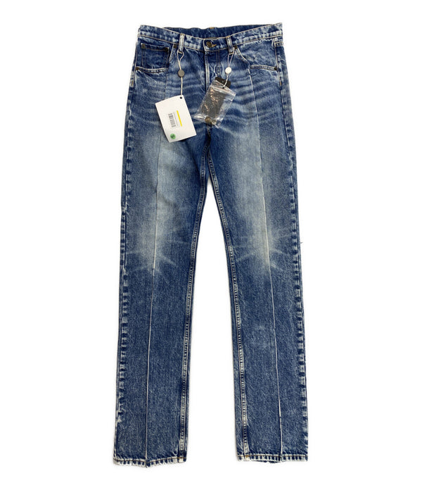 メゾンマルジェラ　デニム　42サイズ Maison Margiela 1 再構築スリムデニムパンツ 21ss レディース SIZE 42