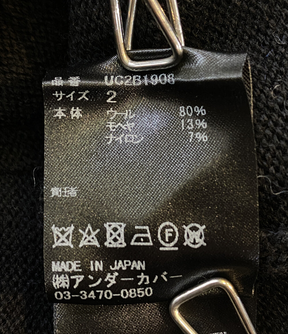 UNDERCOVER モヘア切替ウールニット メンズ SIZE 2 アンダーカバー