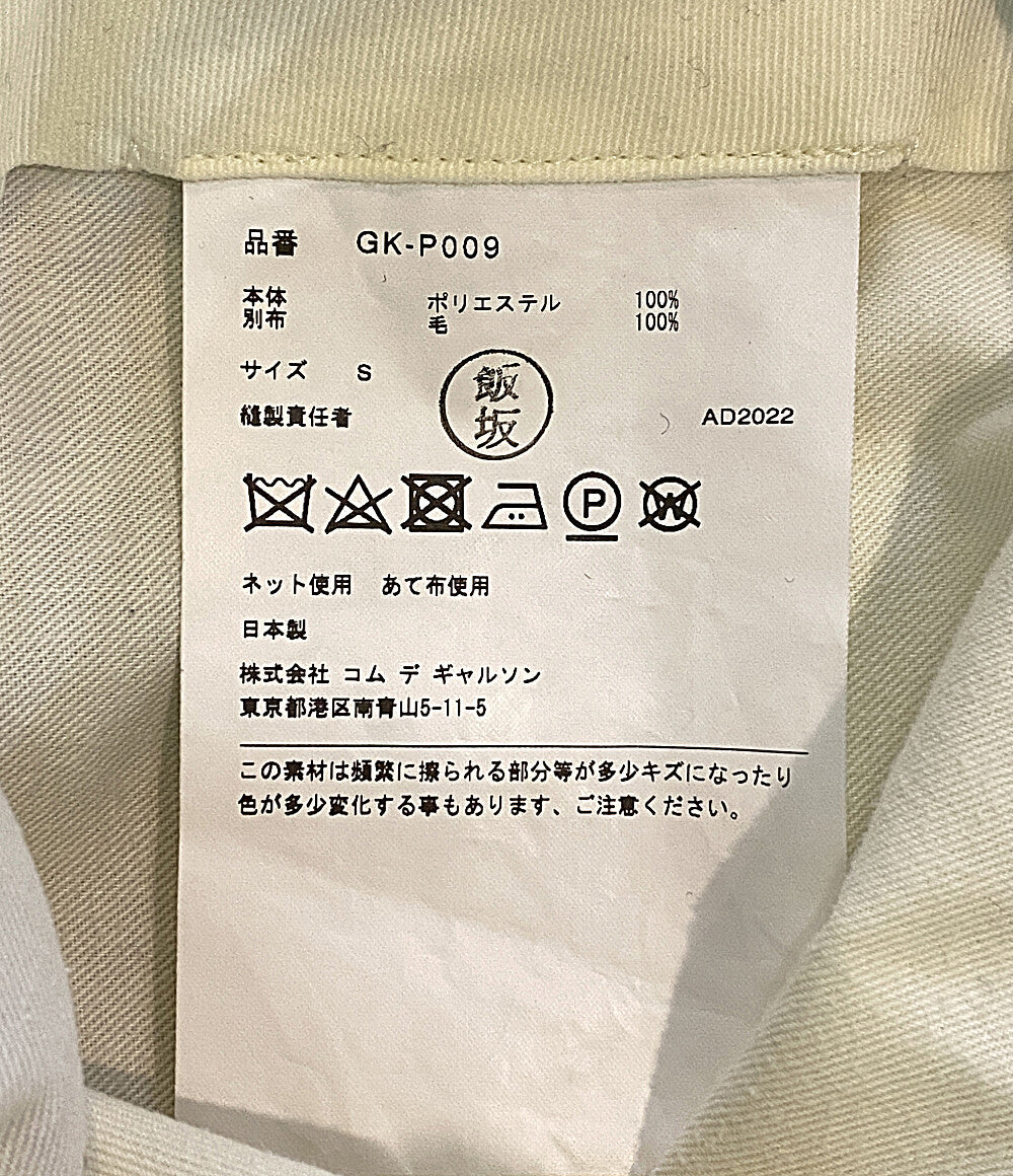 COMME des GARCONS 異素材ドッキングダブルウエストショーツ 23SS GK-P009 レディース SIZE S コムデギャルソン