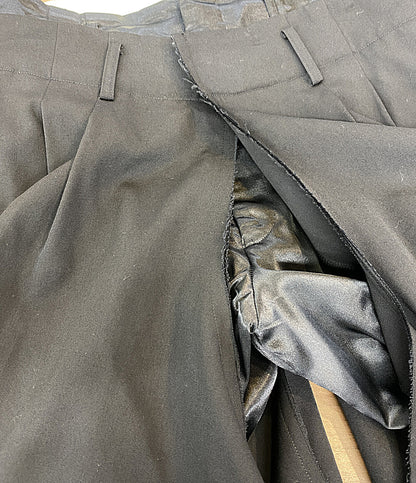 COMME des GARCONS 異素材ドッキングダブルウエストショーツ 23SS GK-P009 レディース SIZE S コムデギャルソン