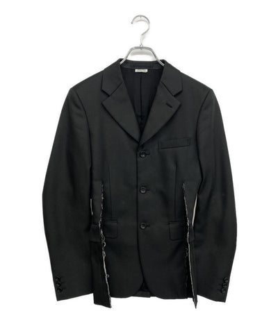 COMME des GARCONS HOMME PLUS カッティングデザイン3Bジャケット 24AW PN-J058 メンズ SIZE S コムデギャルソンオムプリュス