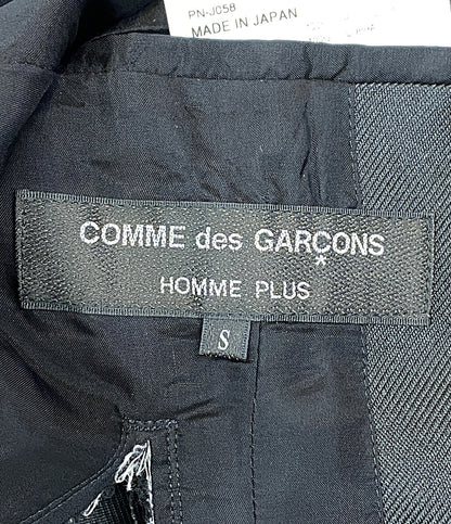 COMME des GARCONS HOMME PLUS カッティングデザイン3Bジャケット 24AW PN-J058 メンズ SIZE S コムデギャルソンオムプリュス