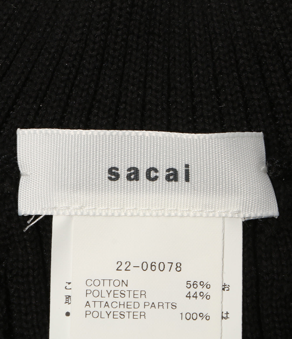 sacai リブニットアームウォーマー 22-06078 レディース サカイ