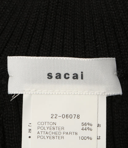 sacai リブニットアームウォーマー 22-06078 レディース サカイ