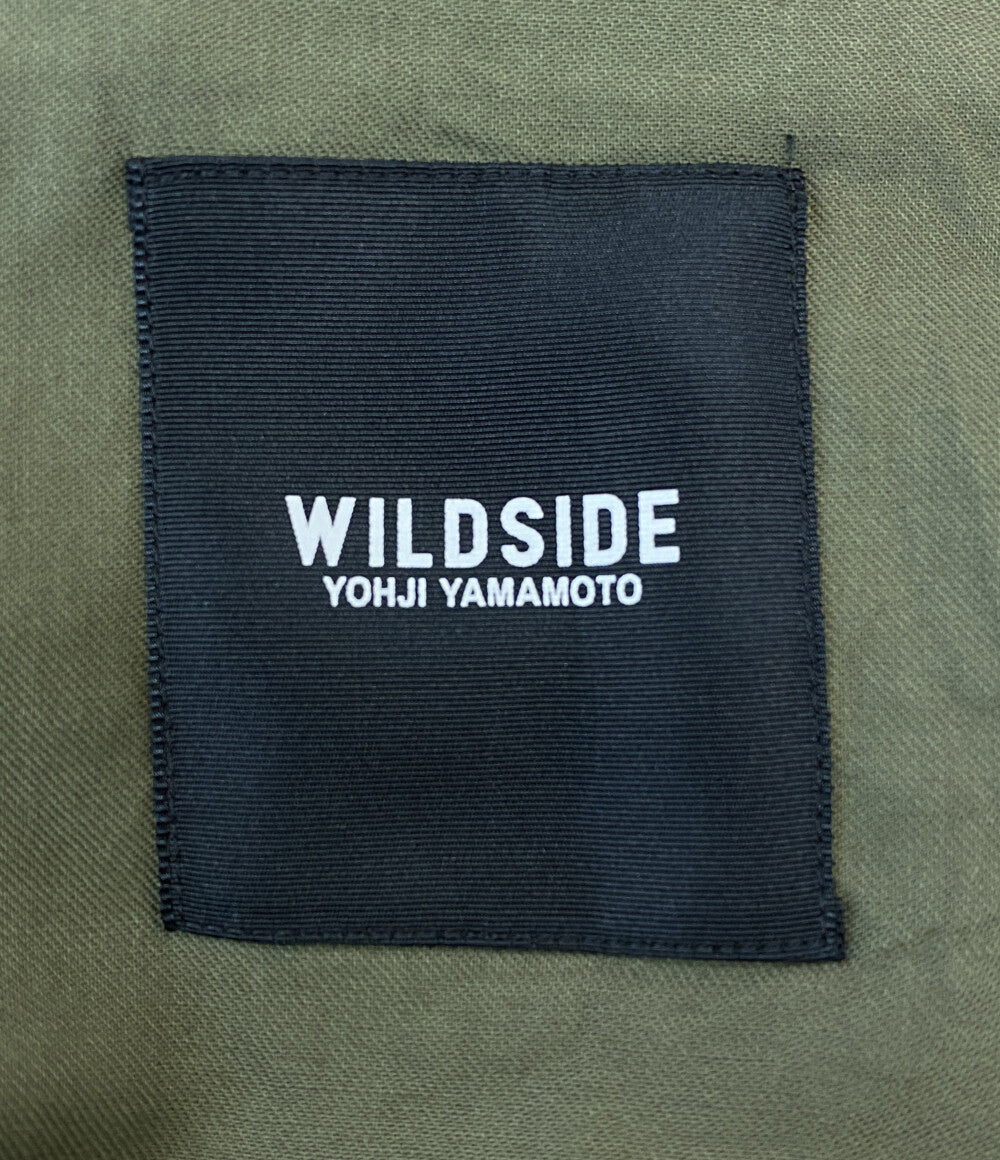 WILDSIDE YOHJI YAMAMOTO ワイルドサイド スカート Cotton Chino Work Skirt 22AW WE-S10-001 レディース SIZE 3 ヨウジヤマモト