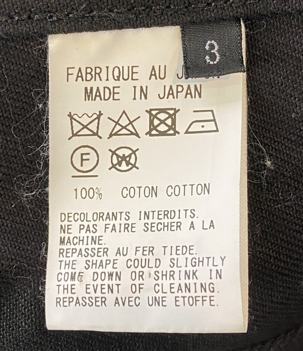 GROUND Y コットンワークコート 22AW GE-C09-002 メンズ SIZE 3 グラウンド ワイ