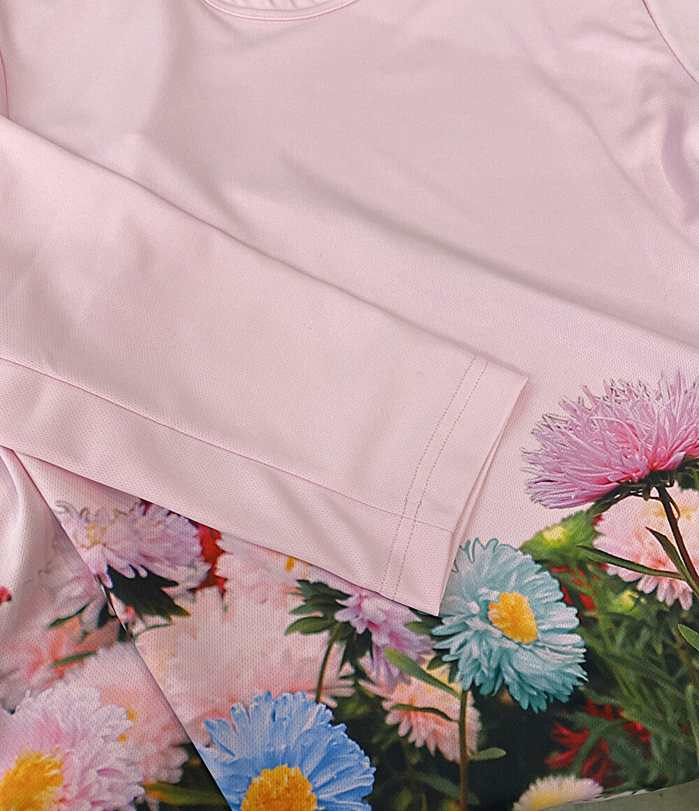 美品 COMME des GARCONS COMME des GARCONS 長袖Ｔシャツ 花柄ロングカットソー 25SS RO-T025 レディース SIZE XS コムデギャルソン コムデギャルソン